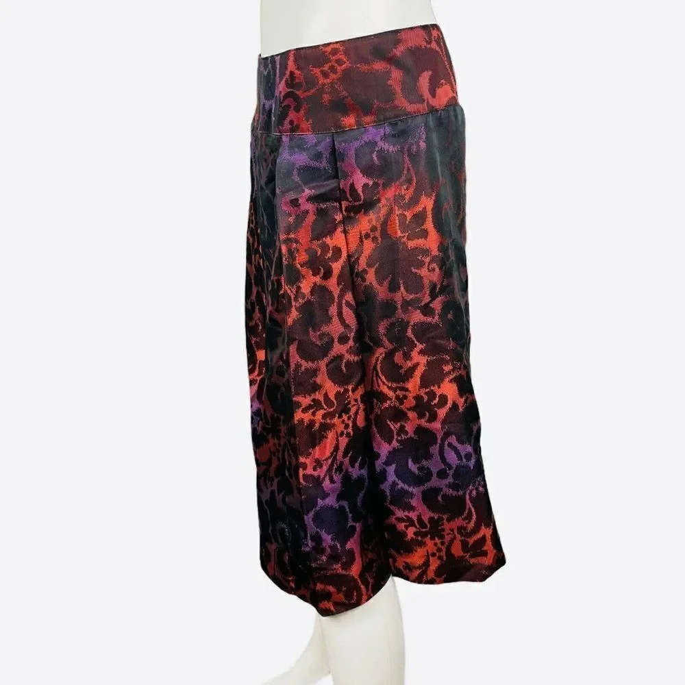 Lane Bryant A Line Skirt 20 Plus Size Metallic